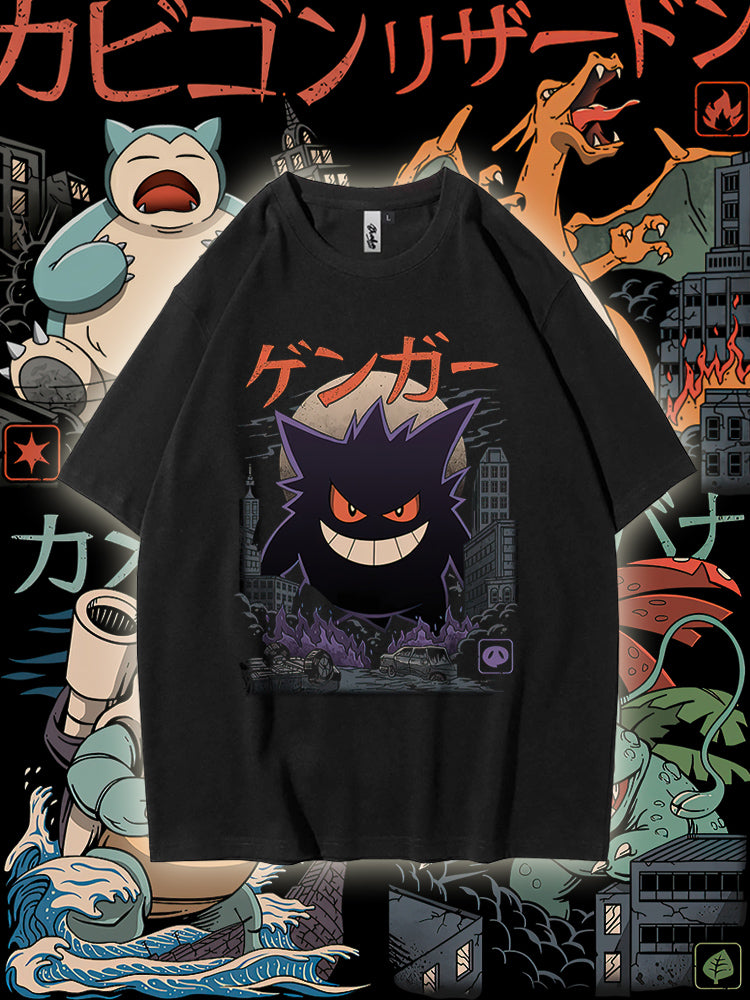 Anime Pokemon T-shirt for men and women