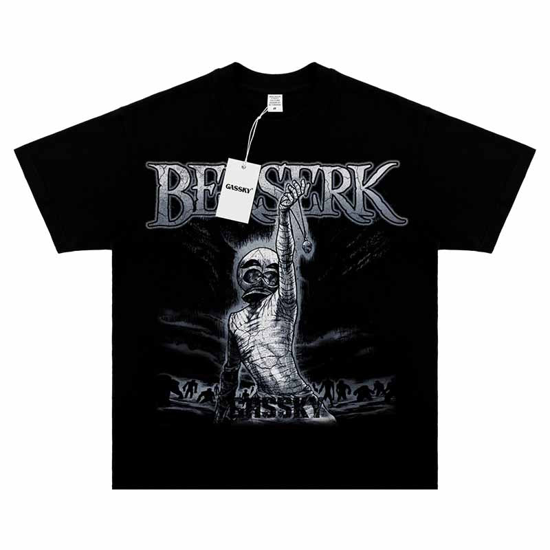 Popular Anime cotton T-shirt for men and women