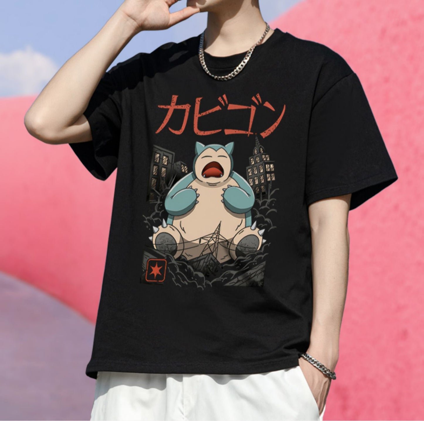 Anime Pokemon T-shirt for men and women