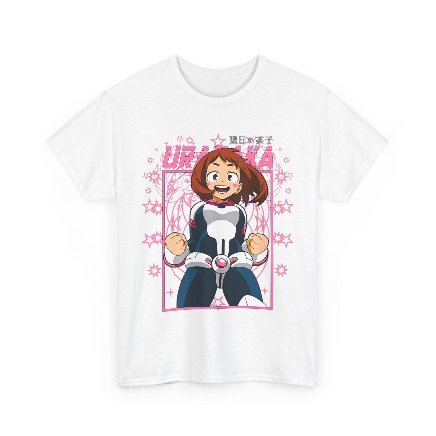 Ochaco Uraraka T-Shirt – 100% Cotton Gildan 5000 | My Hero Academia Anime Tee for Fans