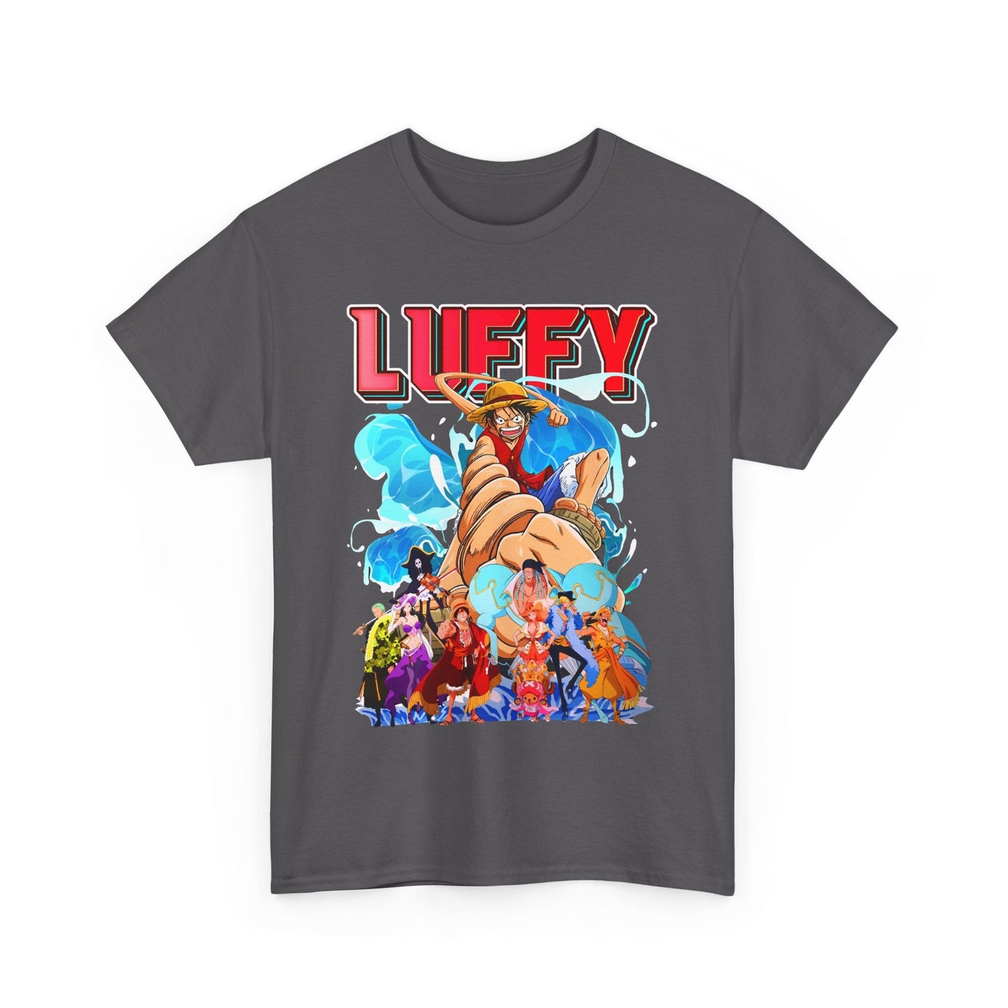 Luffy and Friends One Piece T-Shirt – 100% Cotton Anime Crew Tee
