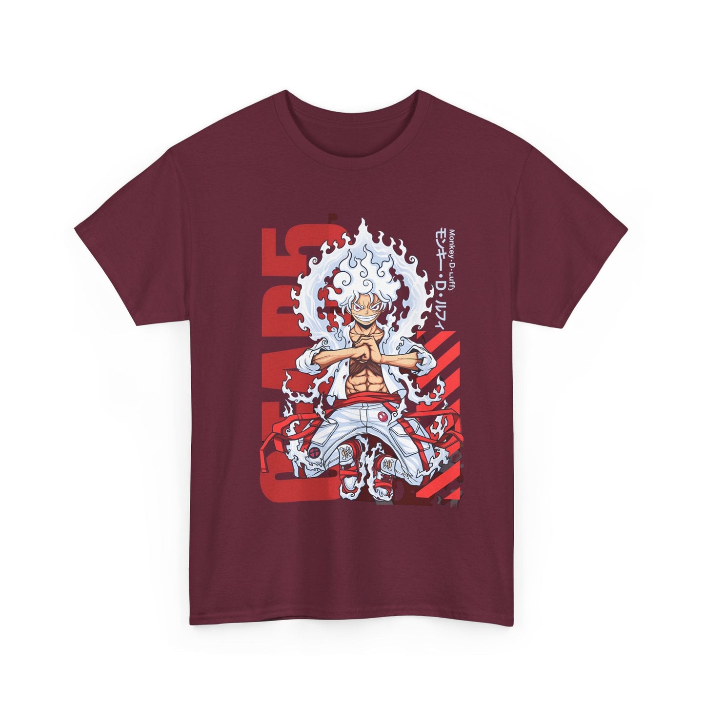 Monkey D. Luffy One Piece T-Shirt – 100% Cotton Anime Shirt for Fans of the Straw Hat Captain