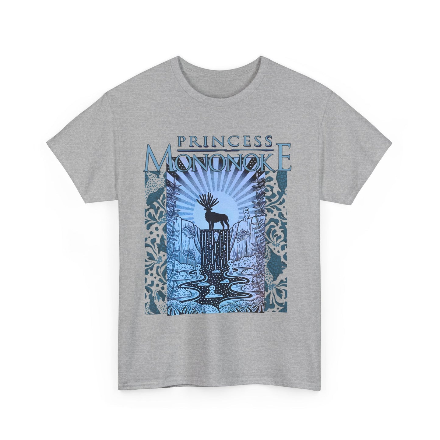 Mononoke Princess Forest Spirit T-Shirt – 100% Cotton Studio Ghibli Inspired Anime Tee