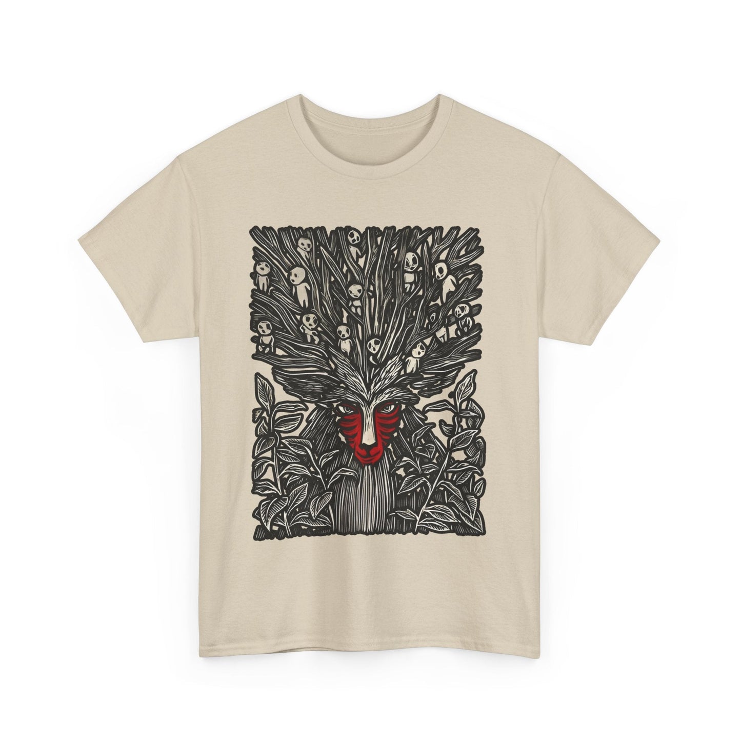 Forest Spirit Studio Ghibli T-Shirt – 100% Cotton Anime Tee for Ghibli Fans