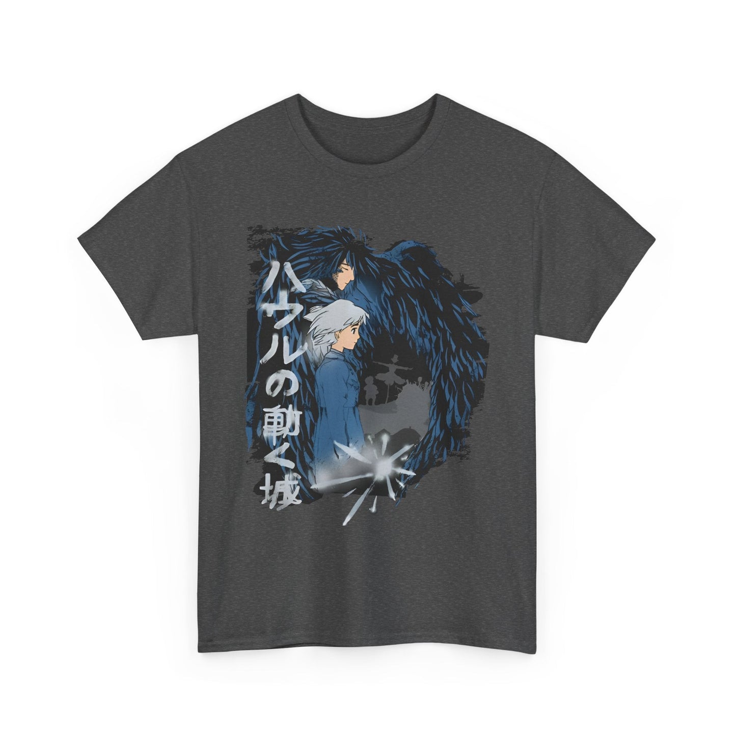 Howl & Sophie T-Shirt – 100% Cotton Studio Ghibli Anime Tee Inspired by Howl’s Moving Castle