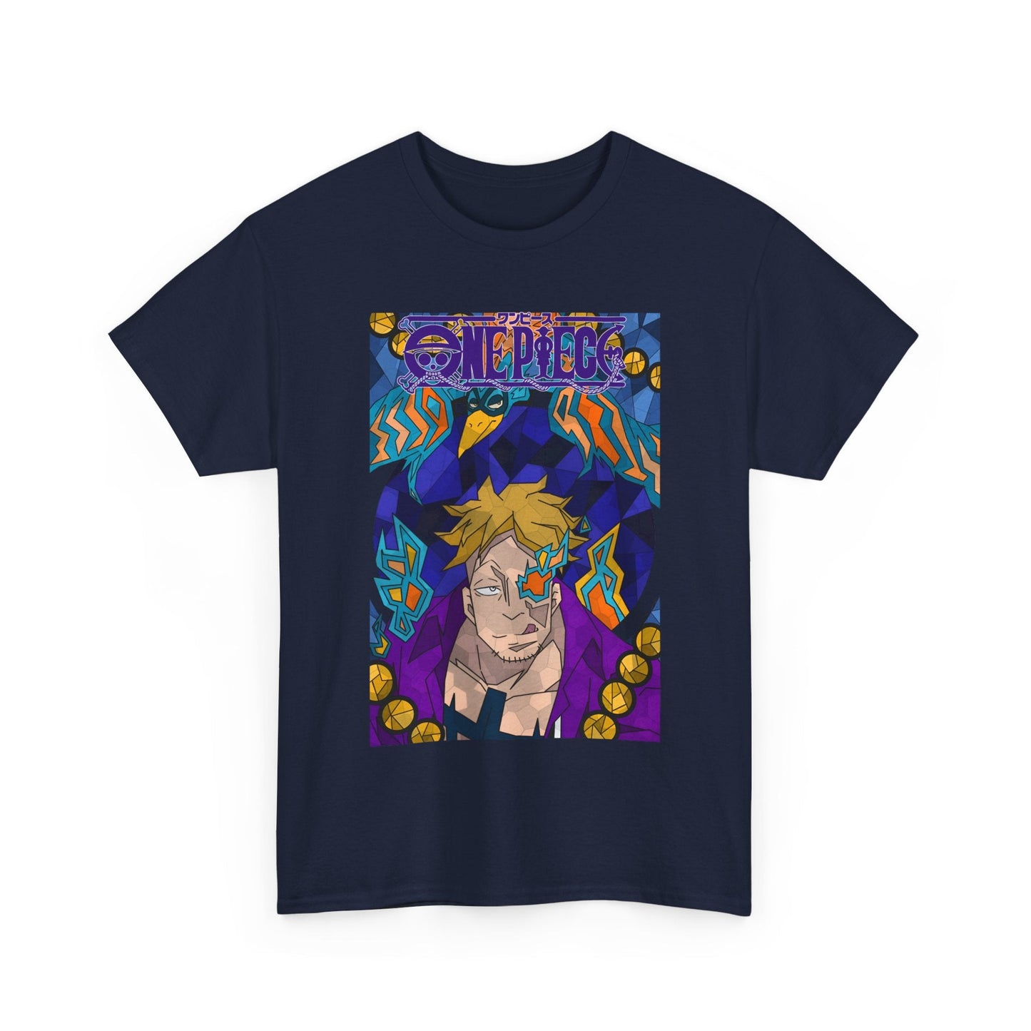 Marco the Phoenix One Piece T-Shirt – 100% Cotton Anime Tee for One Piece Fans