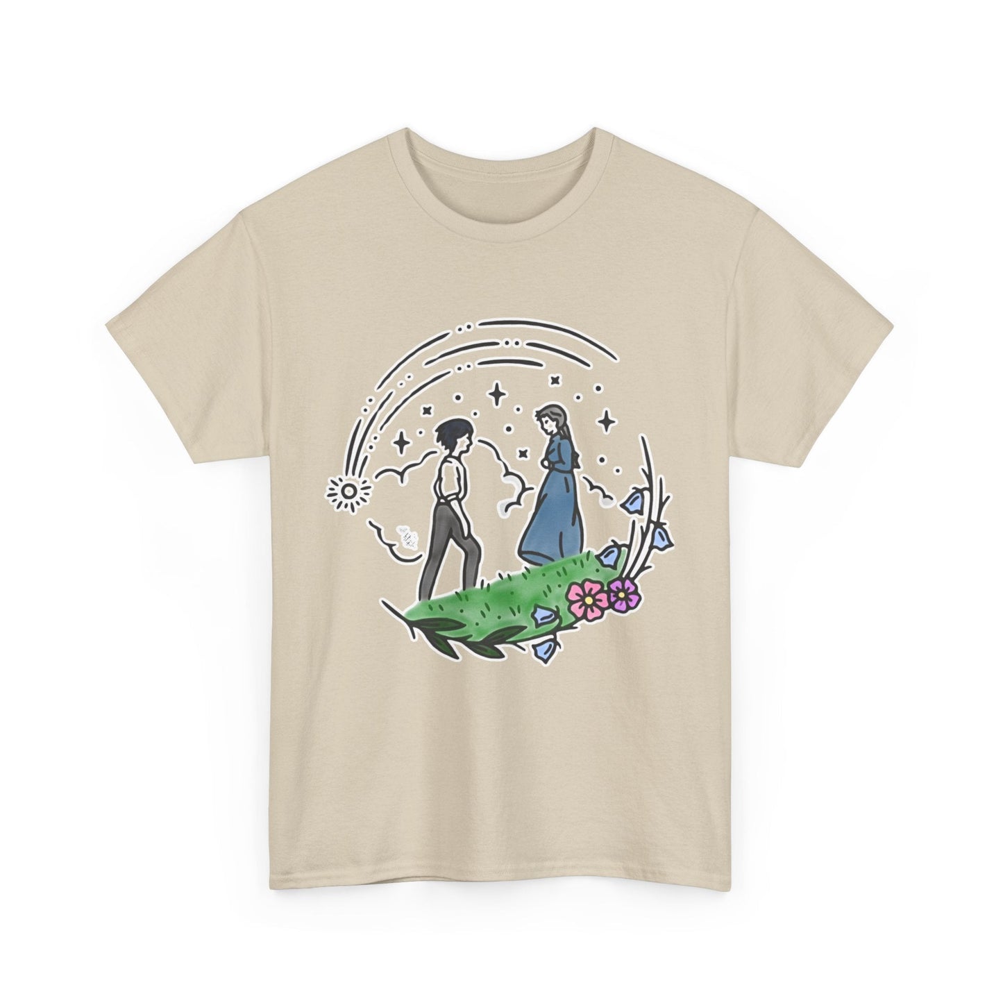 A Heart’s a Heavy Burden T-Shirt – Howl & Sophie Inspired | Studio Ghibli | 100% Cotton Gildan 5000