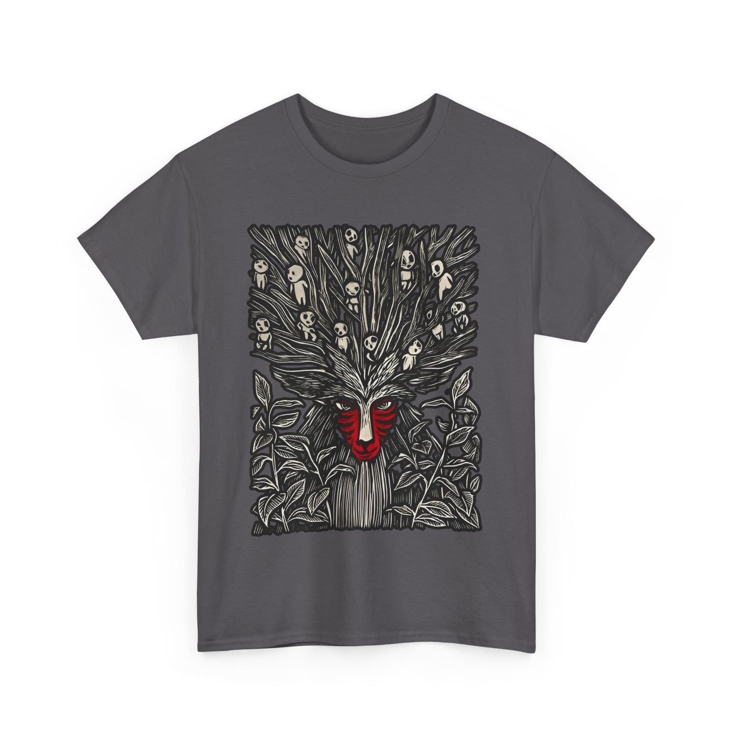 Forest Spirit Studio Ghibli T-Shirt – 100% Cotton Anime Tee for Ghibli Fans