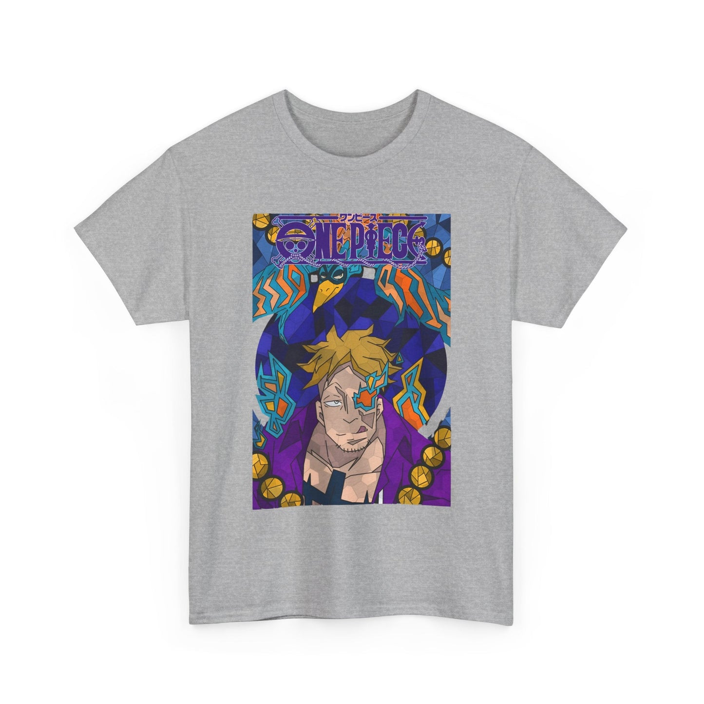 Marco the Phoenix One Piece T-Shirt – 100% Cotton Anime Tee for One Piece Fans
