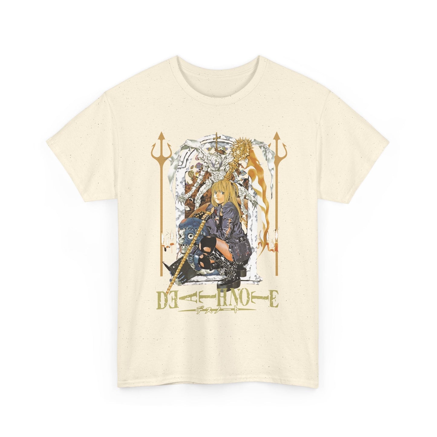 Misa Amane Death Note T-Shirt – 100% Cotton Anime Tee for Otaku & Gothic Fashion Fans