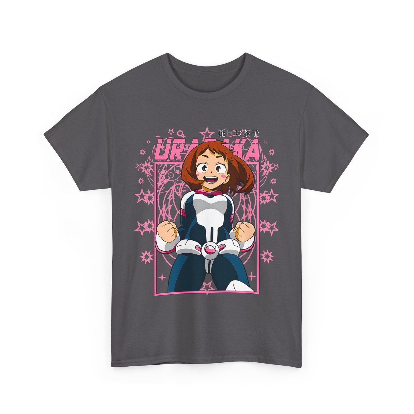 Ochaco Uraraka T-Shirt – 100% Cotton Gildan 5000 | My Hero Academia Anime Tee for Fans