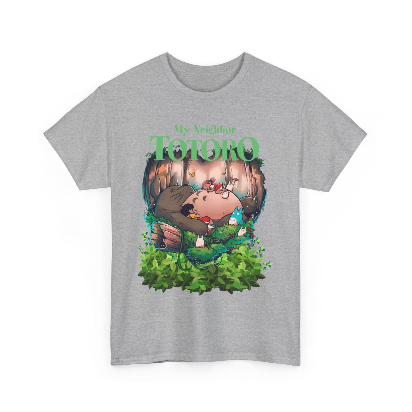 My Neighbor Totoro Dream T-Shirt – 100% Cotton Anime Graphic Tee for Studio Ghibli Fans