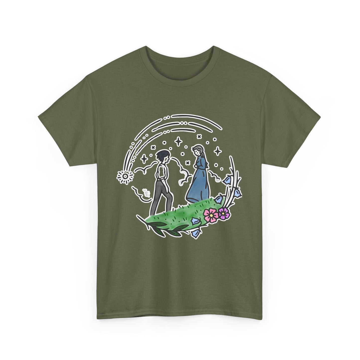 A Heart’s a Heavy Burden T-Shirt – Howl & Sophie Inspired | Studio Ghibli | 100% Cotton Gildan 5000