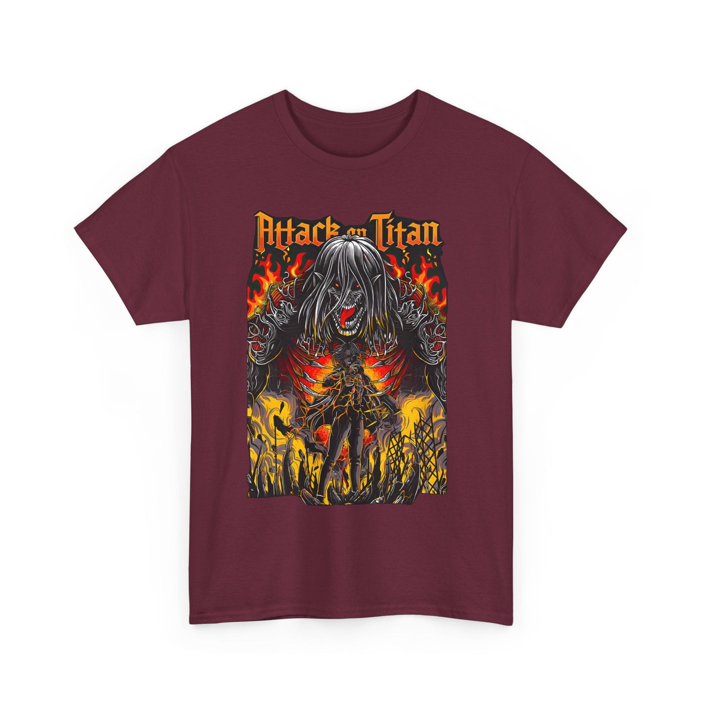 Eren Jaeger T-Shirt – 100% Cotton Attack on Titan Anime Tee
