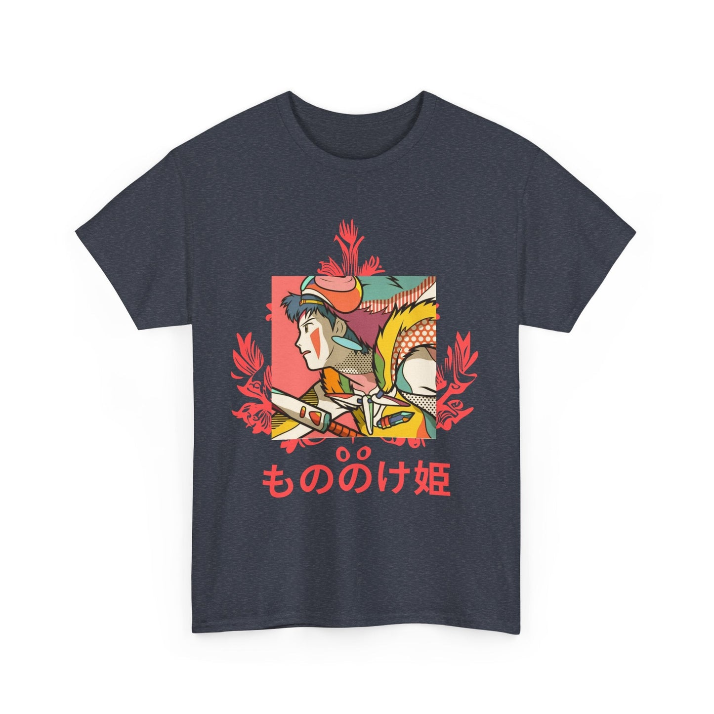 Princess Mononoke Studio Ghibli T-Shirt – 100% Cotton Anime Shirt for Ghibli Fans