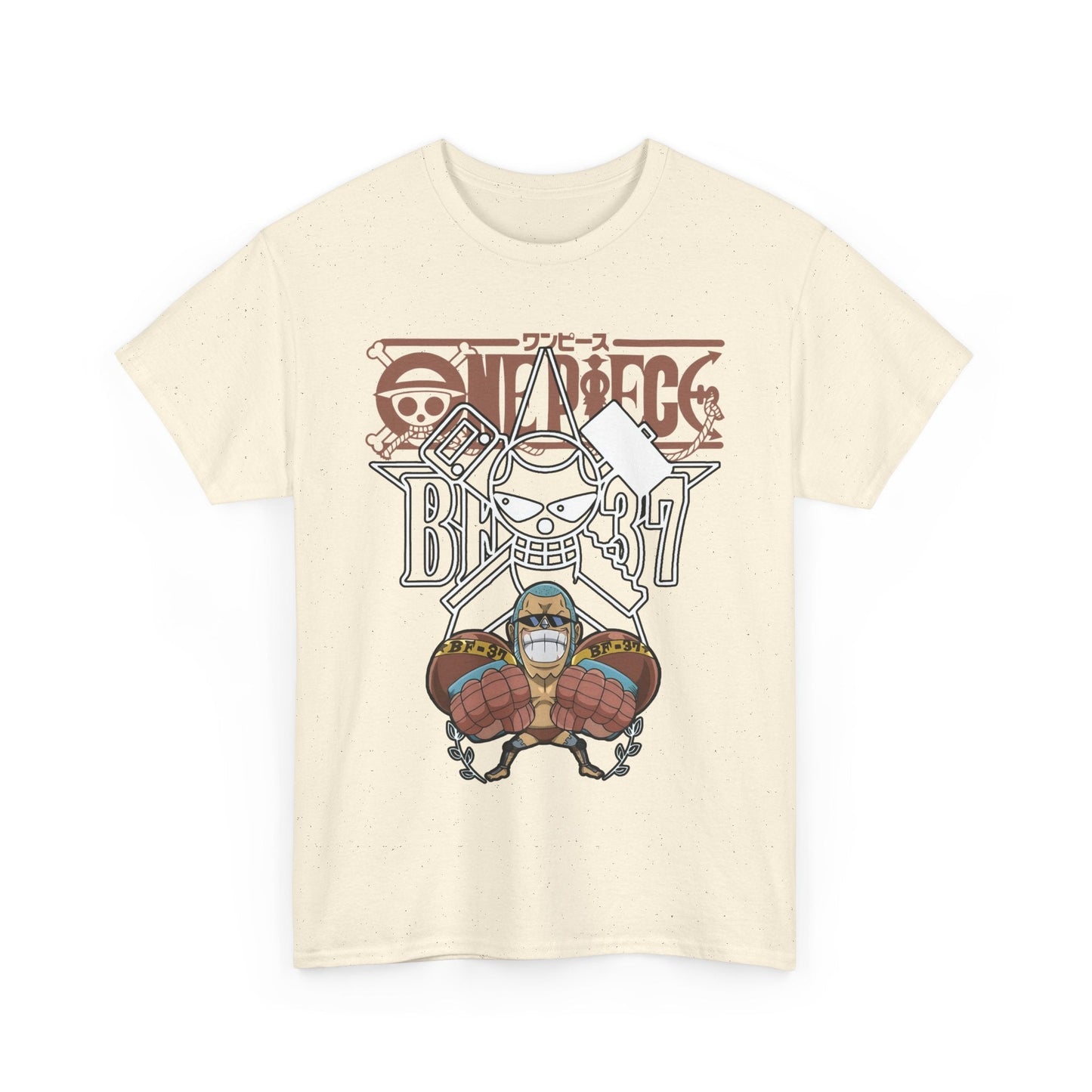 Franky One Piece T-Shirt – 100% Cotton Anime Tee for Fans