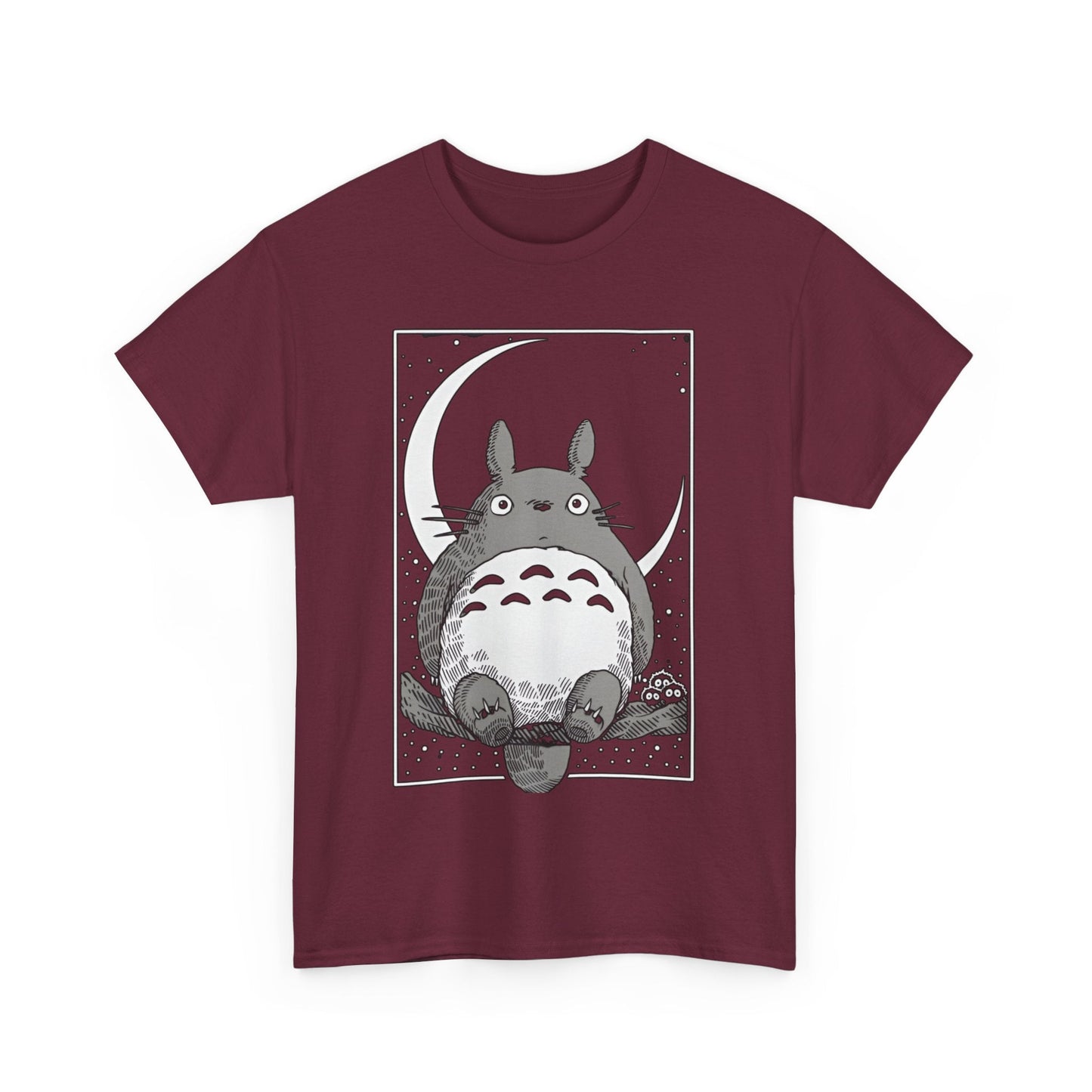 Totoro Night Dreams T-Shirt – 100% Cotton Studio Ghibli Tee for Anime Fans