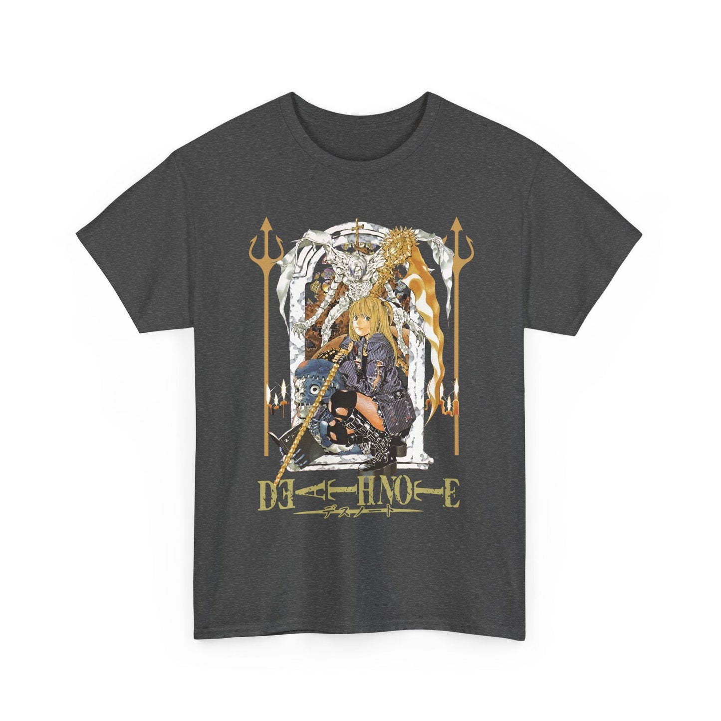 Misa Amane Death Note T-Shirt – 100% Cotton Anime Tee for Otaku & Gothic Fashion Fans
