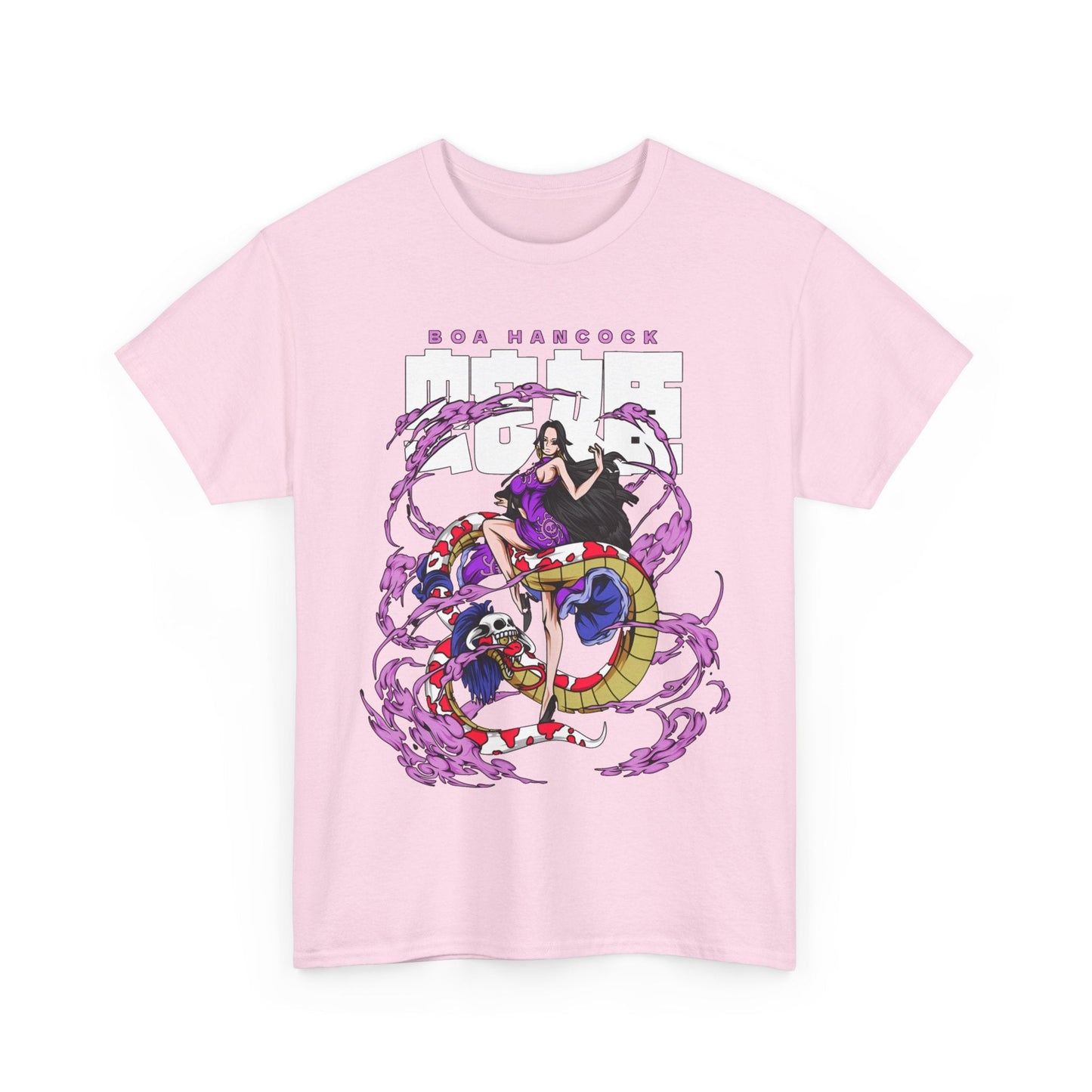 Boa Hancock T-Shirt – 100% Cotton One Piece Anime Tee for Fans