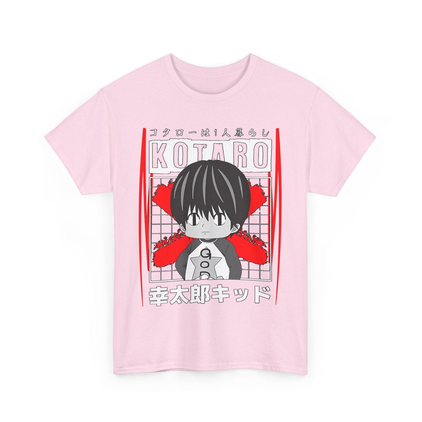 Kotaro Lives Alone T-Shirt – 100% Cotton | Cute Anime Tee for Fans of Kotaro’s Story