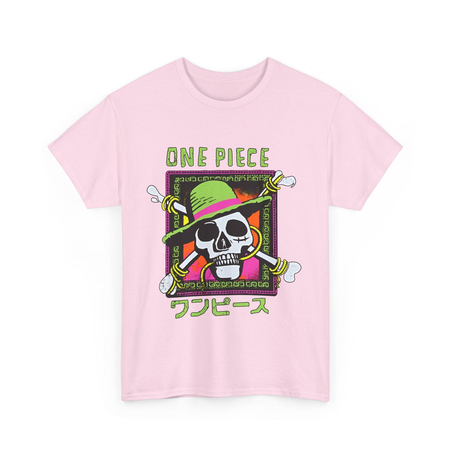 "Straw Hat Pirates One Piece T-Shirt – 100% Cotton Anime Tee for True Fans"