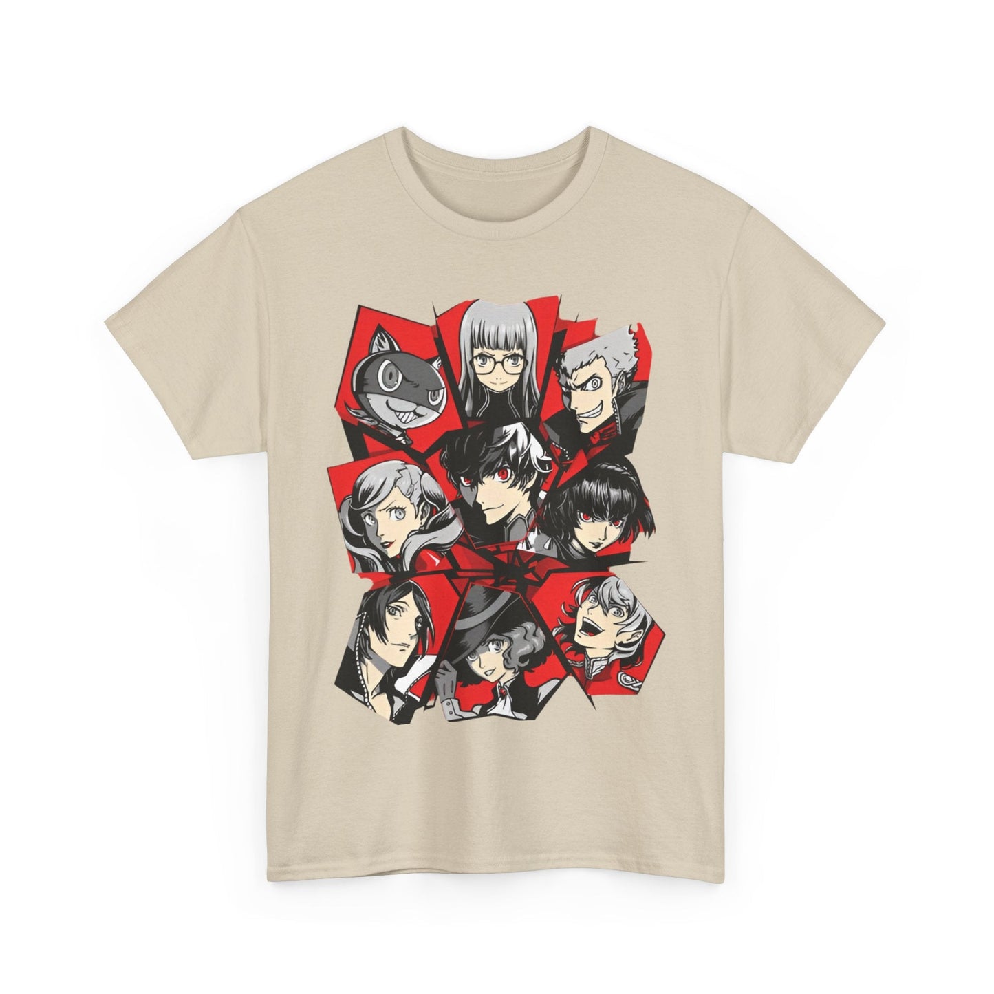 Persona 5 Video Game T-Shirt – 100% Cotton | Stylish Phantom Thieves Anime Tees