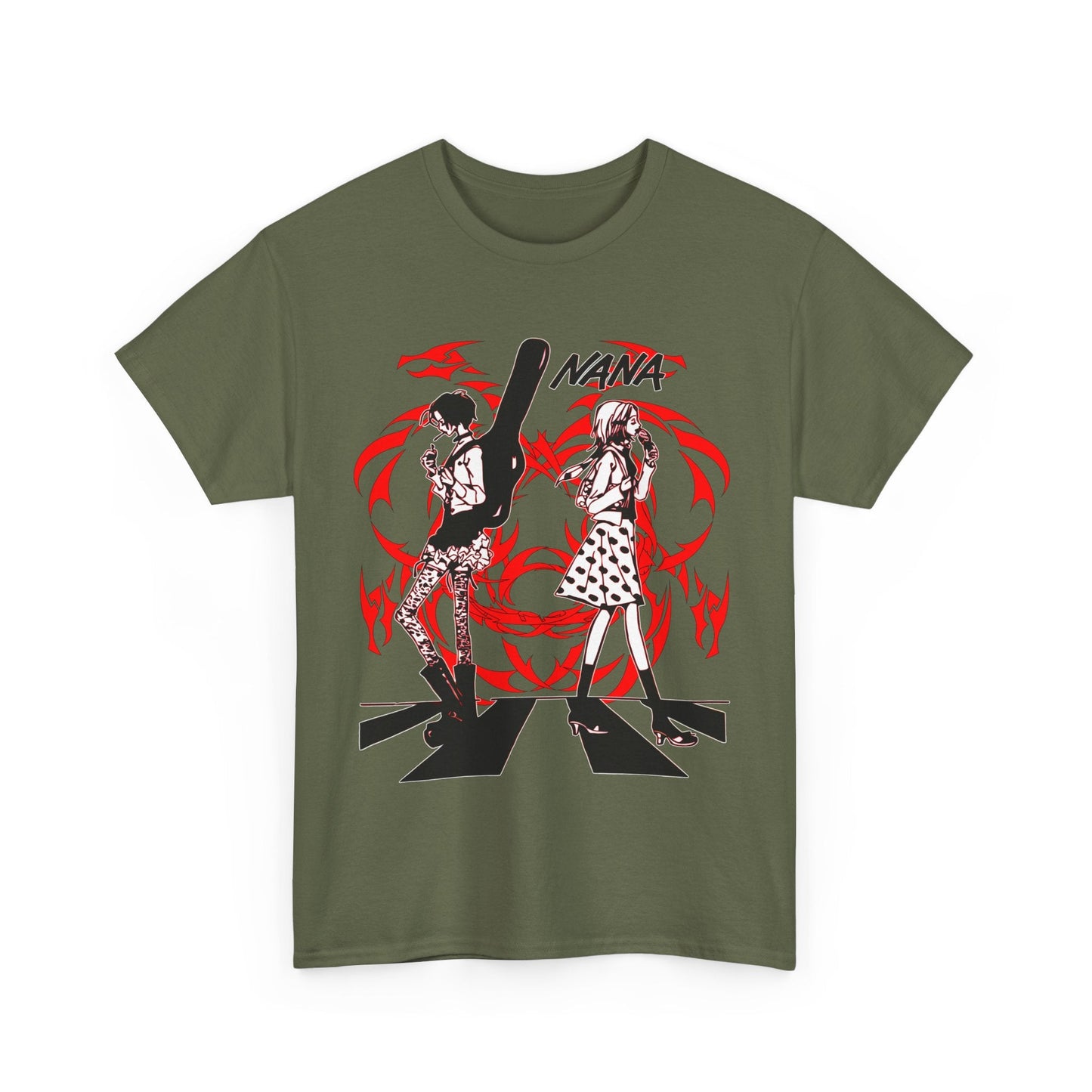 Nana Osaki Black Stones T-Shirt – 100% Cotton Anime Rock Band Tee | Stylish Japanese Streetwear