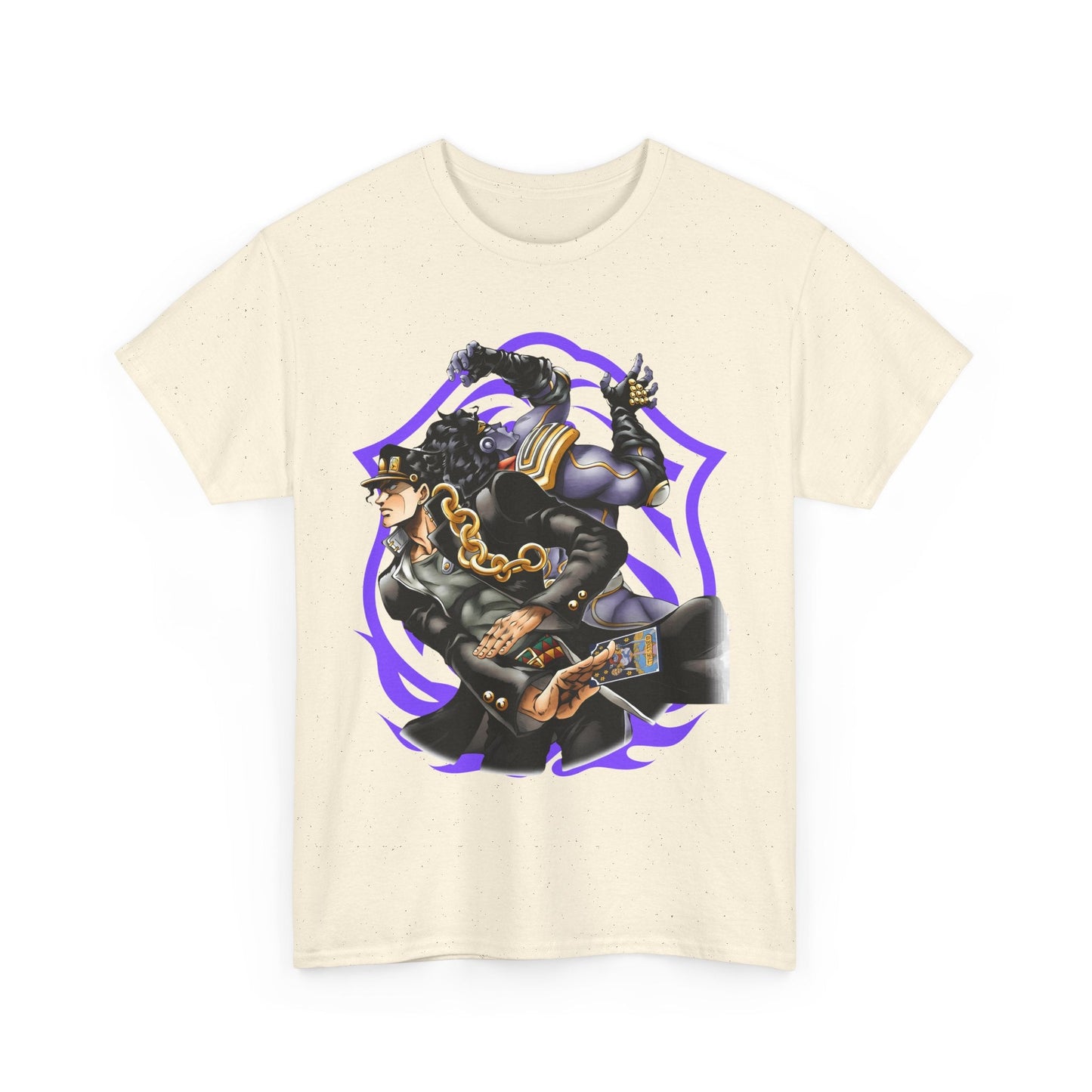 Jotaro Kujo T-Shirt – 100% Cotton JoJo's Bizarre Adventure Anime Tee for Fans