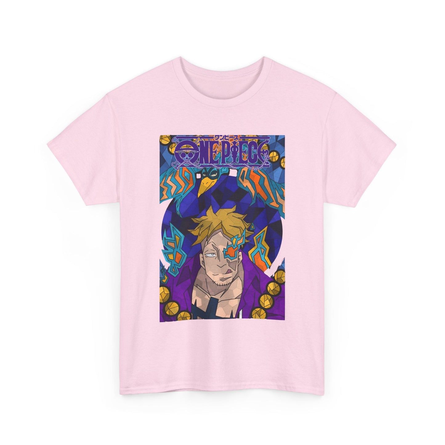 Marco the Phoenix One Piece T-Shirt – 100% Cotton Anime Tee for One Piece Fans