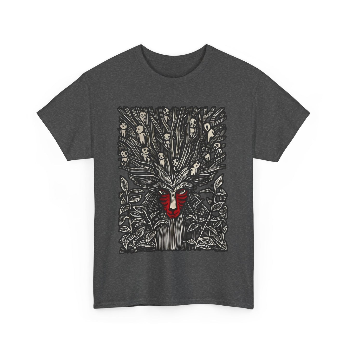 Forest Spirit Studio Ghibli T-Shirt – 100% Cotton Anime Tee for Ghibli Fans