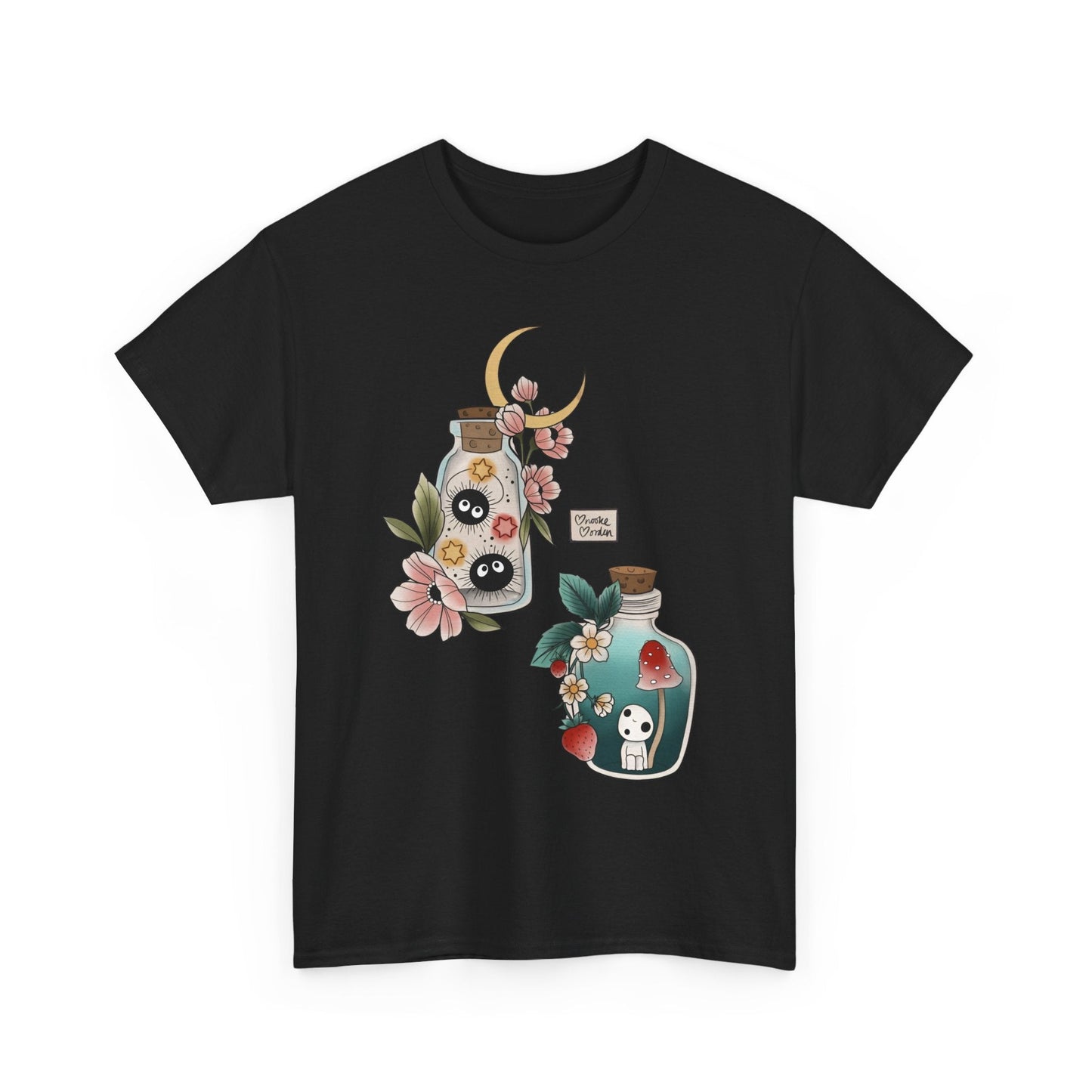 Soot Sprites T-Shirt – 100% Cotton Gildan 5000 | Studio Ghibli Cute Anime Tee