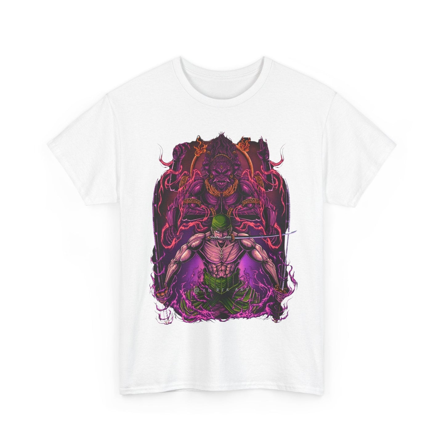 Roronoa Zoro T-Shirt – 100% Cotton One Piece Anime Tee for True Fans