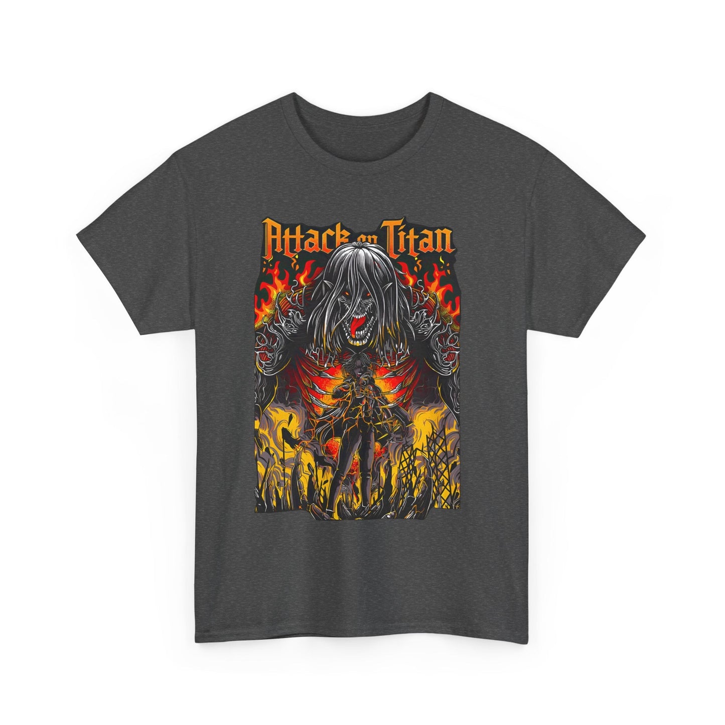 Eren Jaeger T-Shirt – 100% Cotton Attack on Titan Anime Tee