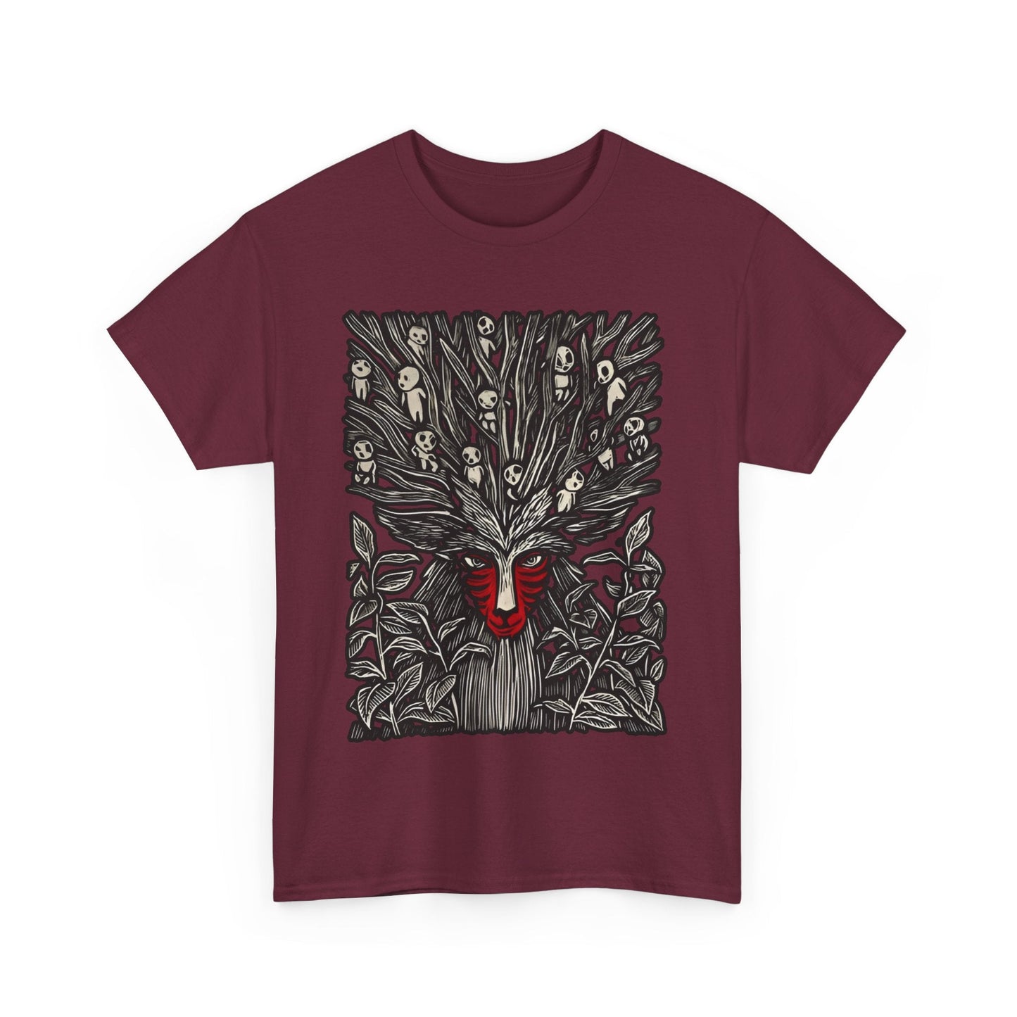 Forest Spirit Studio Ghibli T-Shirt – 100% Cotton Anime Tee for Ghibli Fans