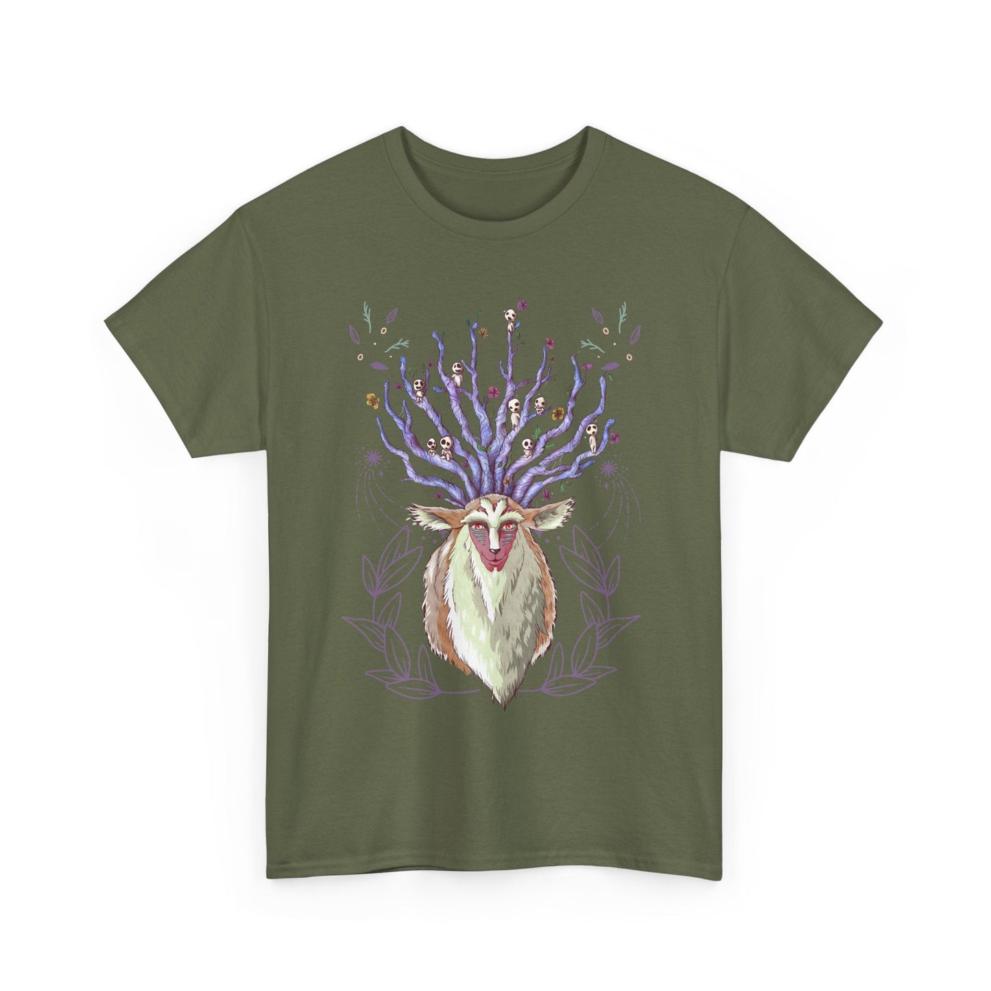 Studio Ghibli Characters Sketch T-Shirt – 100% Cotton Anime Tee Featuring Hand-Drawn Ghibli Icons