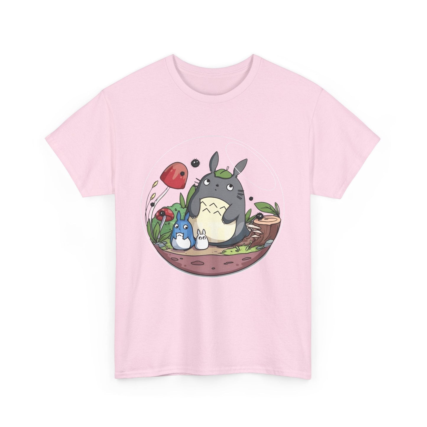Totoro in a Bubble T-Shirt – 100% Cotton Studio Ghibli Inspired Tee for Anime Fans