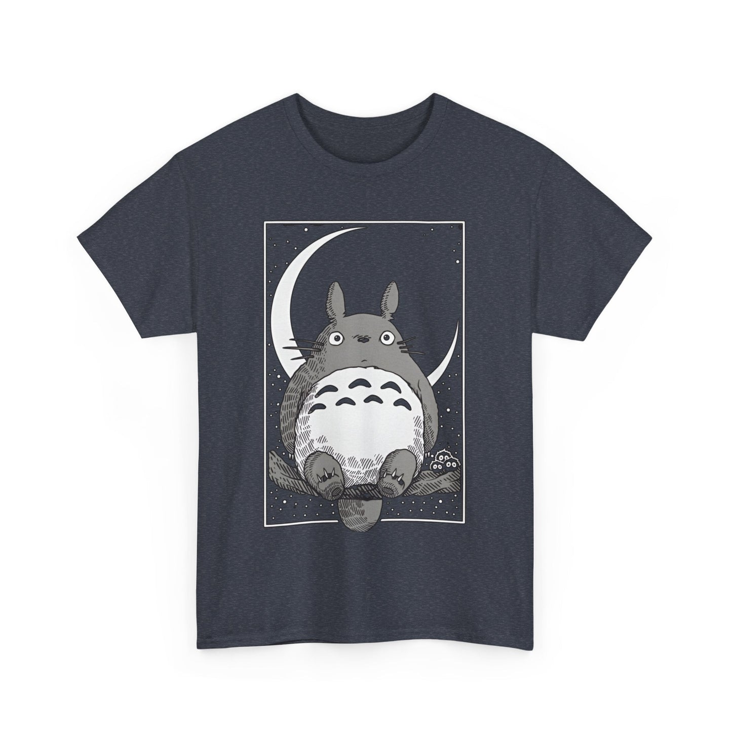 Totoro Night Dreams T-Shirt – 100% Cotton Studio Ghibli Tee for Anime Fans