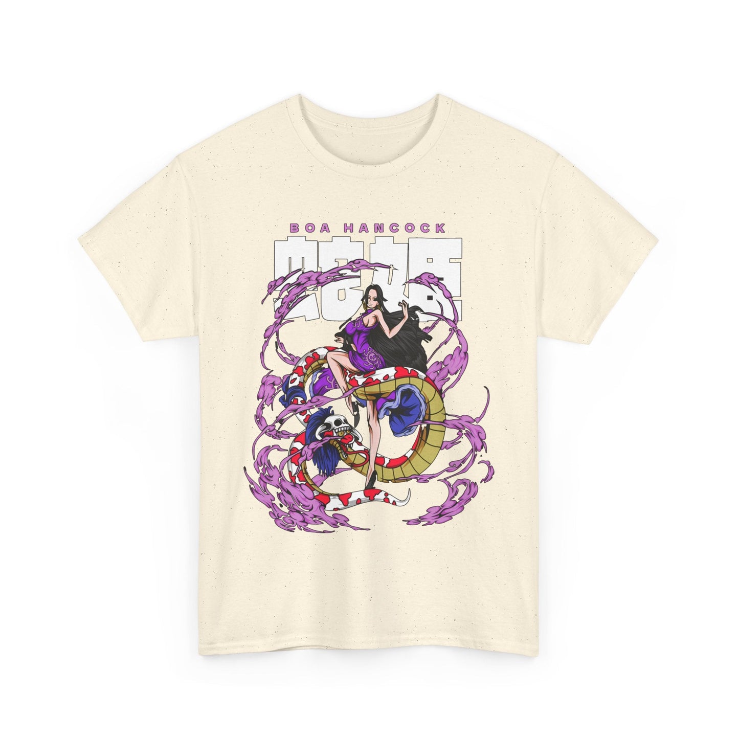 Boa Hancock T-Shirt – 100% Cotton One Piece Anime Tee for Fans