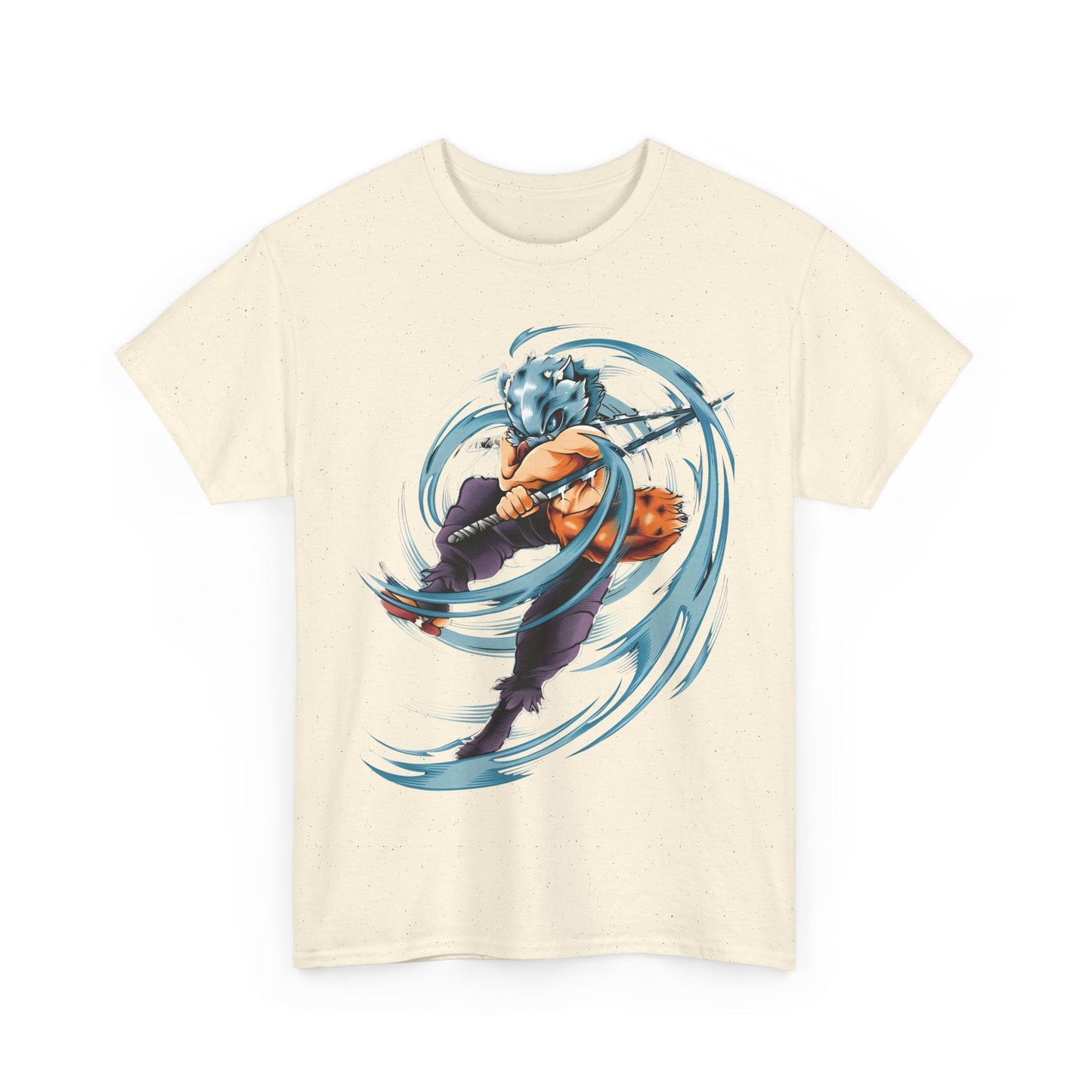 Inosuke Hashibira T-Shirt – Demon Slayer 100% Cotton Anime Tee for Fans