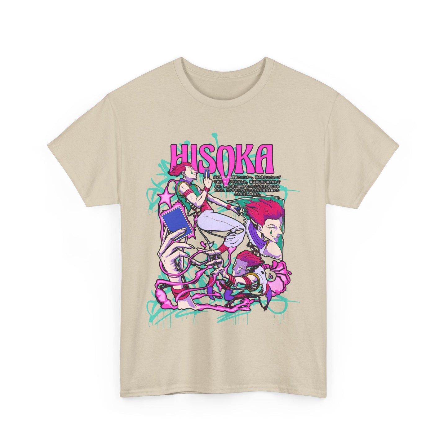 Hisoka Morow Hunter x Hunter T-Shirt – 100% Cotton | Stylish Anime Tee for Hunter x Hunter Fans