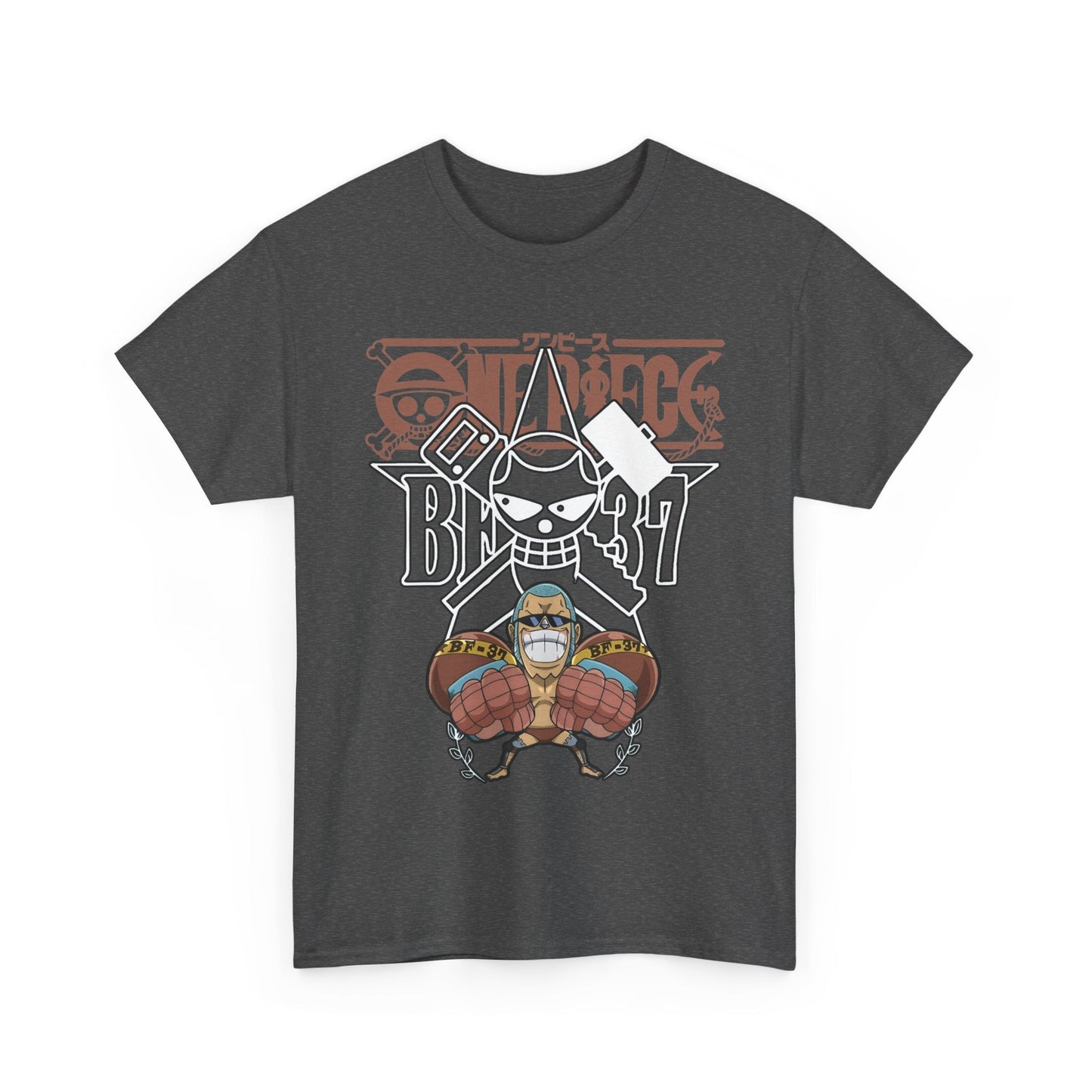 Franky One Piece T-Shirt – 100% Cotton Anime Tee for Fans