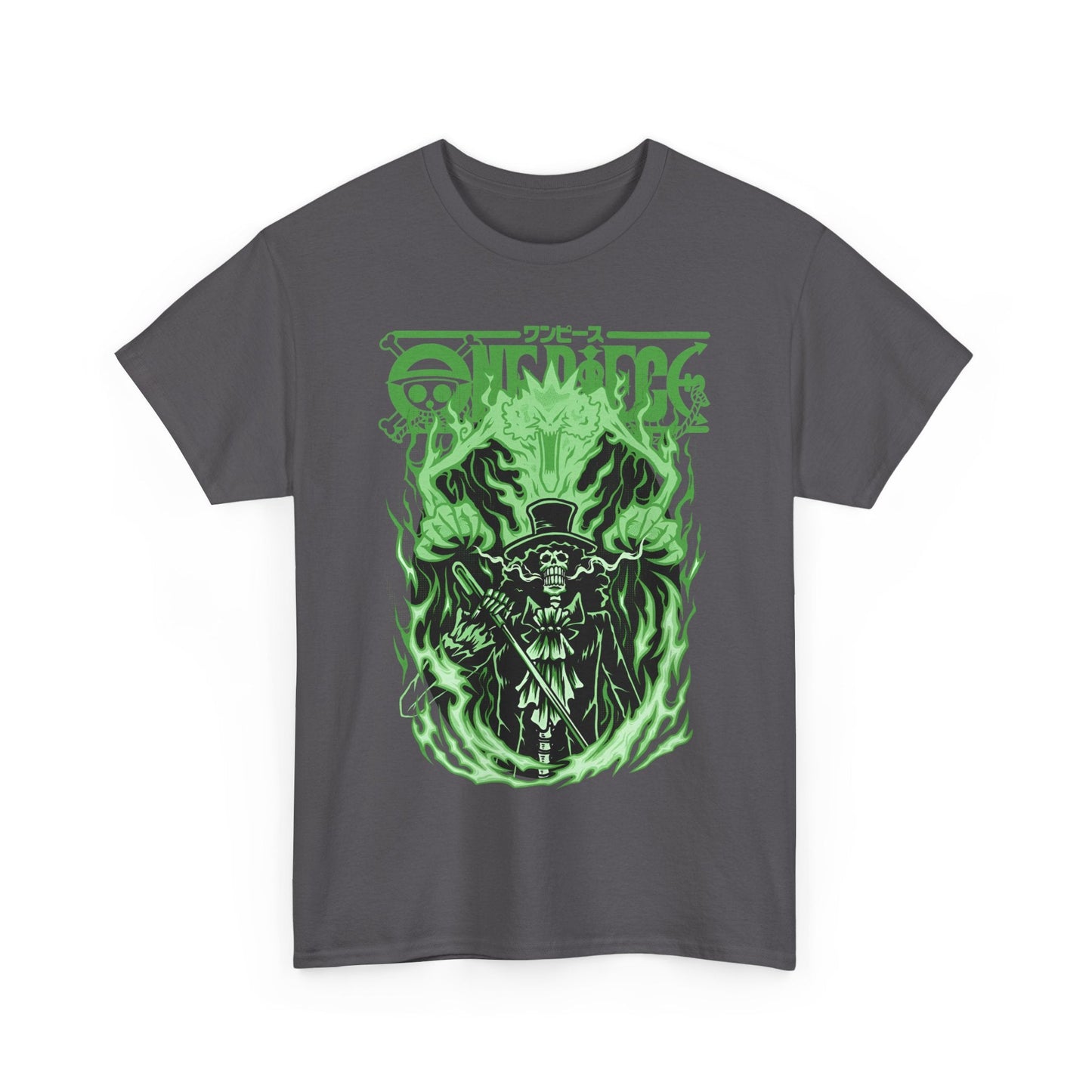 Brook One Piece T-Shirt – 100% Cotton Anime Tee for Soul King Fans