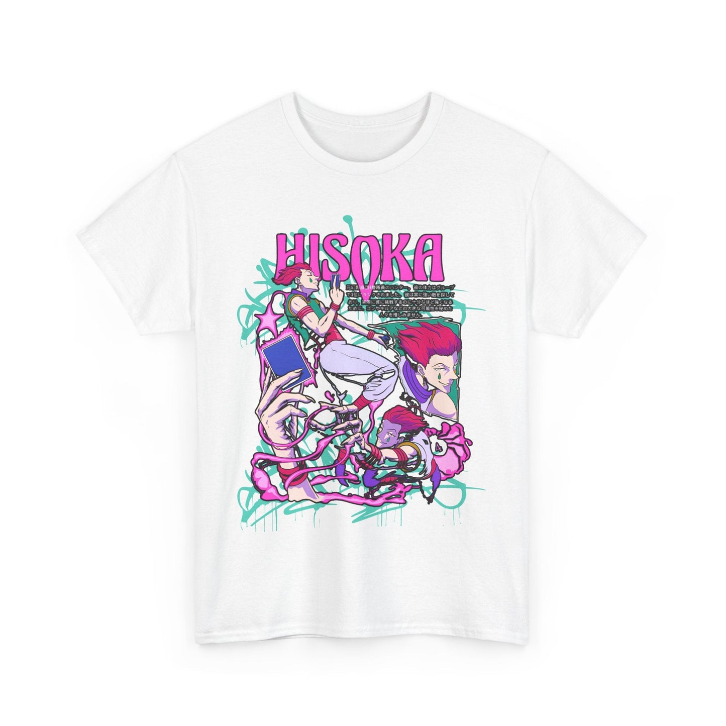Hisoka Morow Hunter x Hunter T-Shirt – 100% Cotton | Stylish Anime Tee for Hunter x Hunter Fans