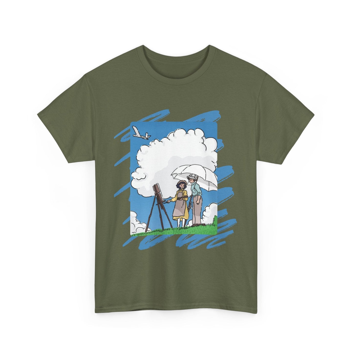 The Wind Rises Studio Ghibli T-Shirt – 100% Cotton Anime Tee for Ghibli Fans