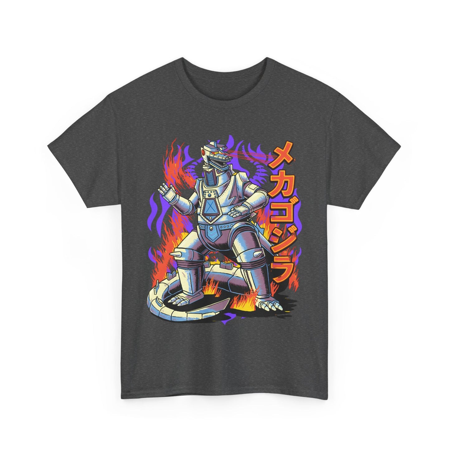 Mechagodzilla Kaiju T-Shirt – 100% Cotton Monster Battle Tee | Epic Japanese Sci-Fi Apparel