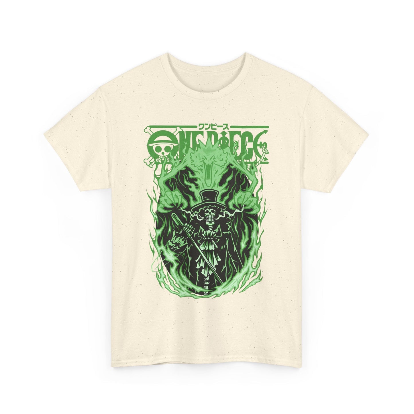 Brook One Piece T-Shirt – 100% Cotton Anime Tee for Soul King Fans