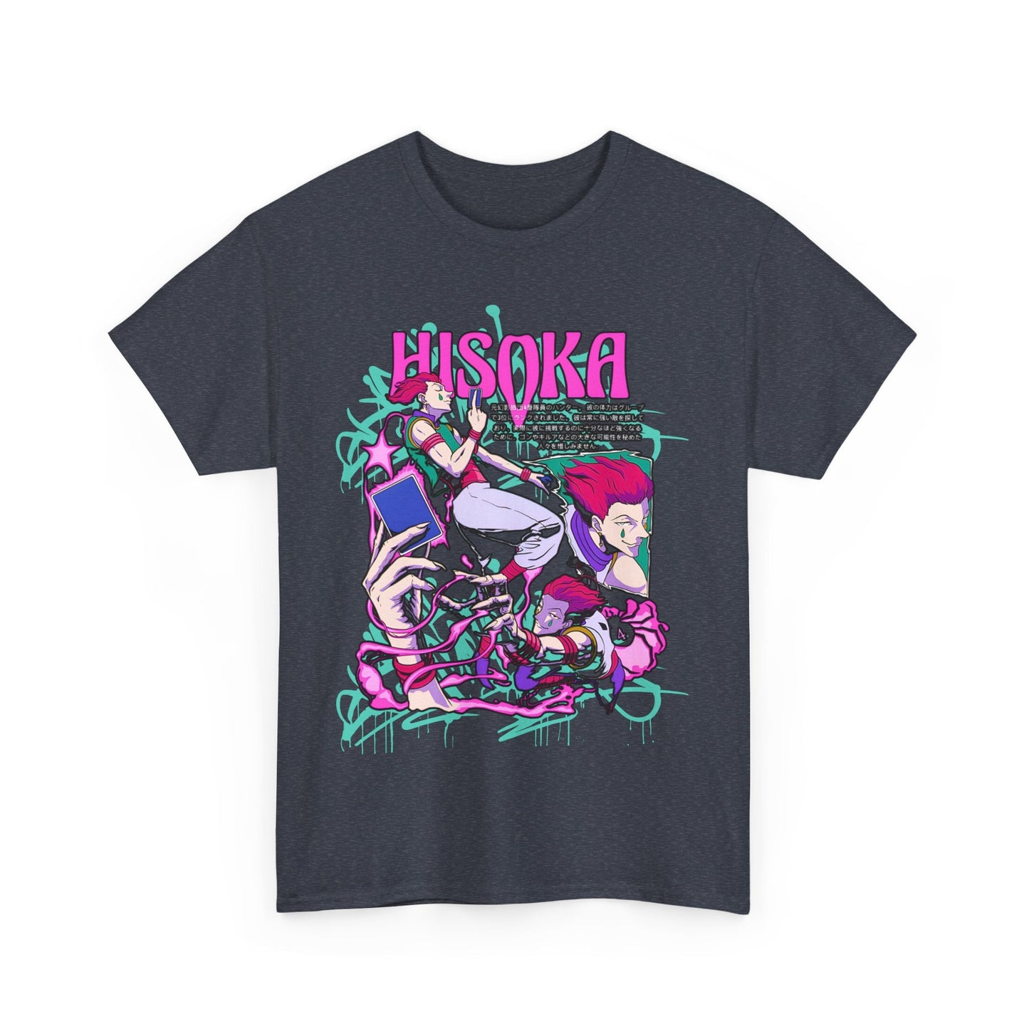 Hisoka Morow Hunter x Hunter T-Shirt – 100% Cotton | Stylish Anime Tee for Hunter x Hunter Fans