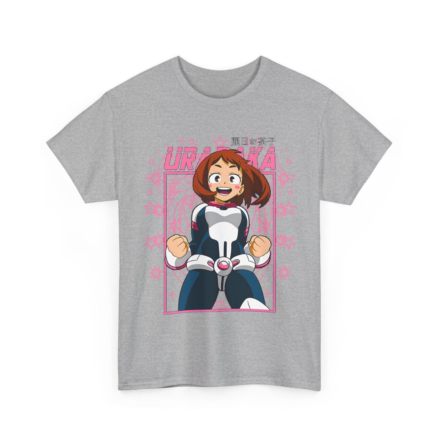 Ochaco Uraraka T-Shirt – 100% Cotton Gildan 5000 | My Hero Academia Anime Tee for Fans