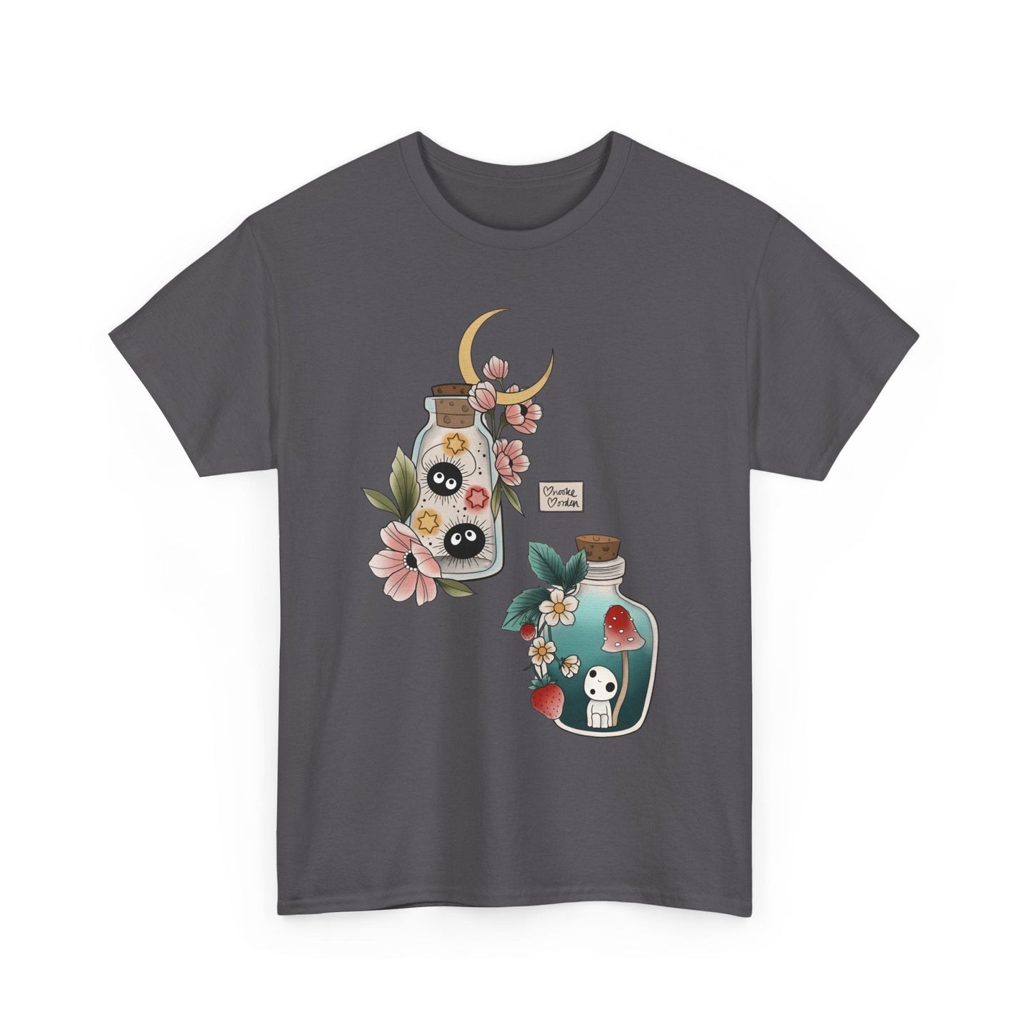 Soot Sprites T-Shirt – 100% Cotton Gildan 5000 | Studio Ghibli Cute Anime Tee