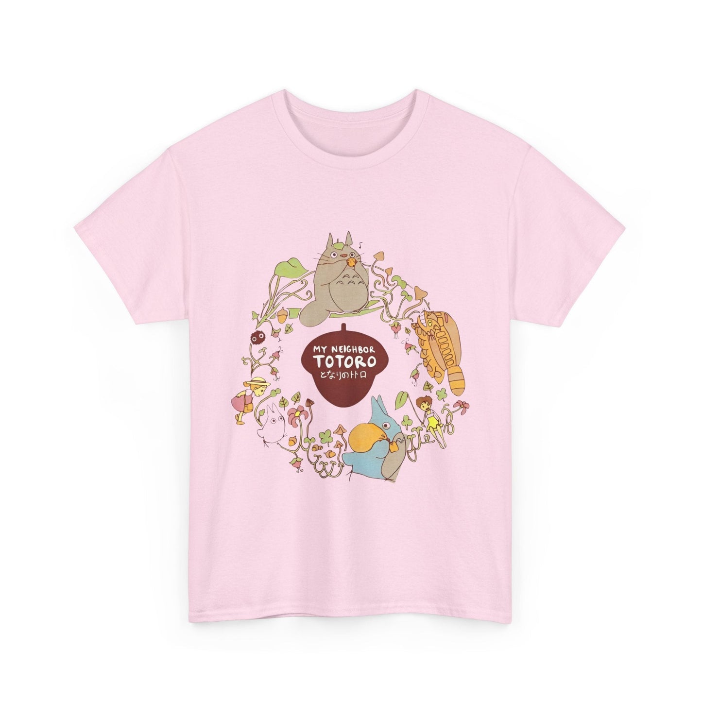 My Neighbor Totoro T-Shirt – 100% Cotton Studio Ghibli Anime Tee for Fans